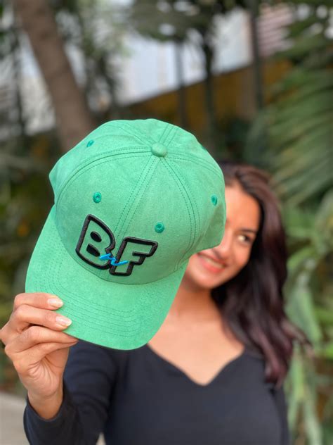 Premium Suede Baseball Cap in Green - Lightweight – BnF Studio