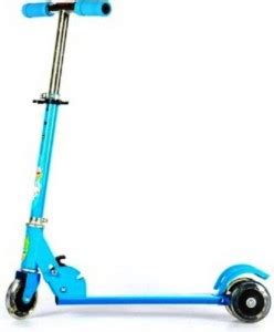 TULLY 3-Wheel Height Adjustable Folding Kick Kids Scooty Scooter Toy ...