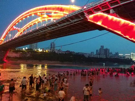 惊艳！上海最后的渔村，首次迎来水幕灯光秀！ - 侬好上海 - 新民网