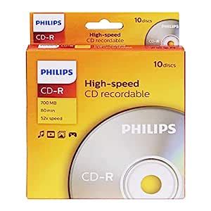 Philips CR7D5BB10/17 CD-R 10PK PEG BX - Buy Philips CR7D5BB10/17 CD-R ...