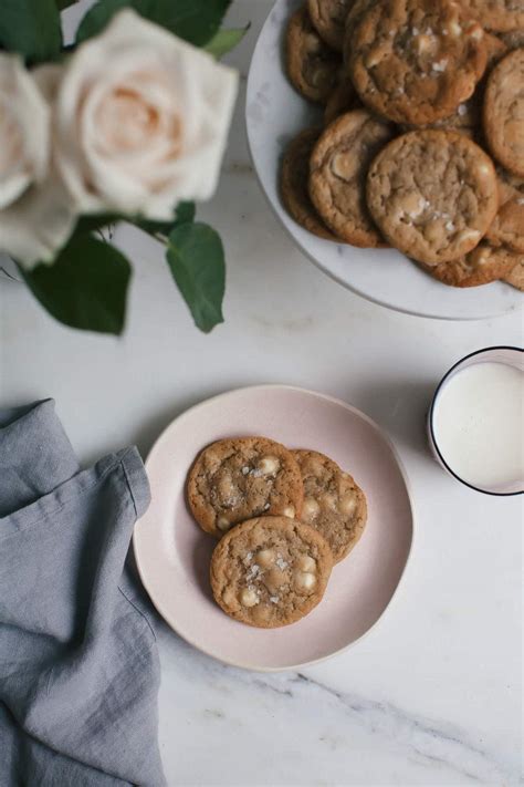 Miso White Chocolate Chip Cookies - A Cozy Kitchen