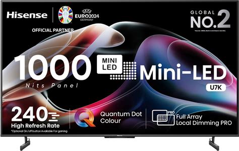 Hisense 164 cm (65 inches) Tornado Series 4K Ultra HD Smart QLED TV ...