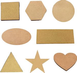 R H lifestyle 2 Inch Mdf Board Mdf Board for Art & Craft Small Mdf ...