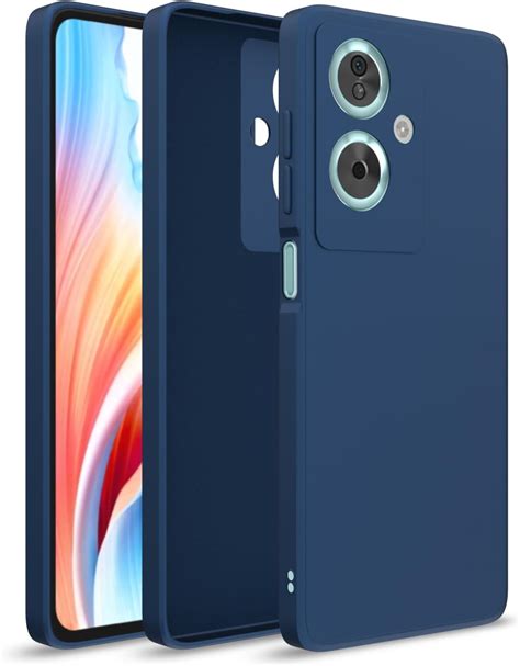 Pikkme Oppo A79 5G Back Cover Soft Matte Liquid Silicone TPU | Camera ...