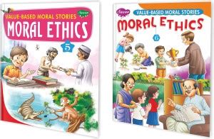 Set Of 2 Books | Value-Based Moral Stories | Moral Ethics–5 And 6: Buy ...