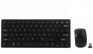 Amazon.in: Buy Mini Wireless Keyboard & Mouse Combo (Black) by ...
