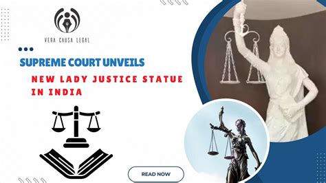 New Lady Justice Statue Unveiled Supreme Court of India