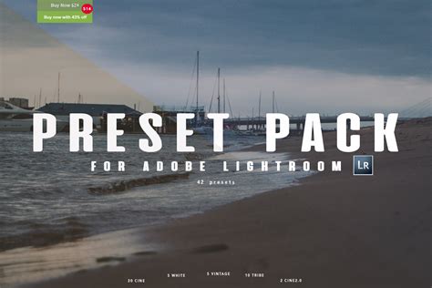 42 PRESET PACK FOR LIGHTROOM – MasterBundles