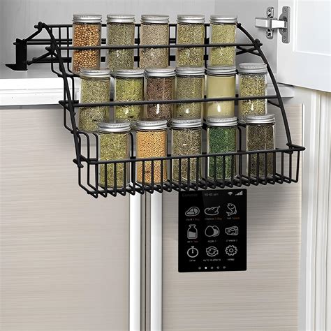 KEUYE Over the Fridge Cabinet Pull Out Shelf,Easy Reach India | Ubuy