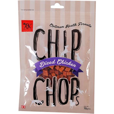 Chip Chops Dog Treats with Diced Chicken – PETOLY