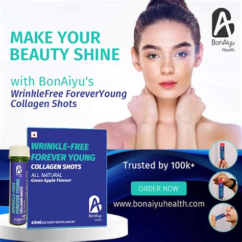 BonAiyu Collagen Shots – Youthful Skin & Hair Support