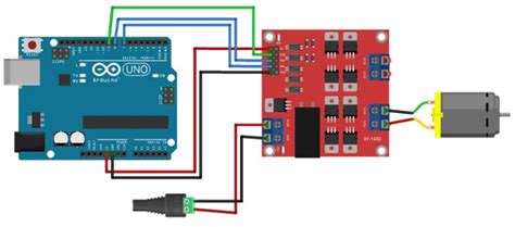 Image result for Arduino Motor Control Tutorial With Wiring And Code Examples
