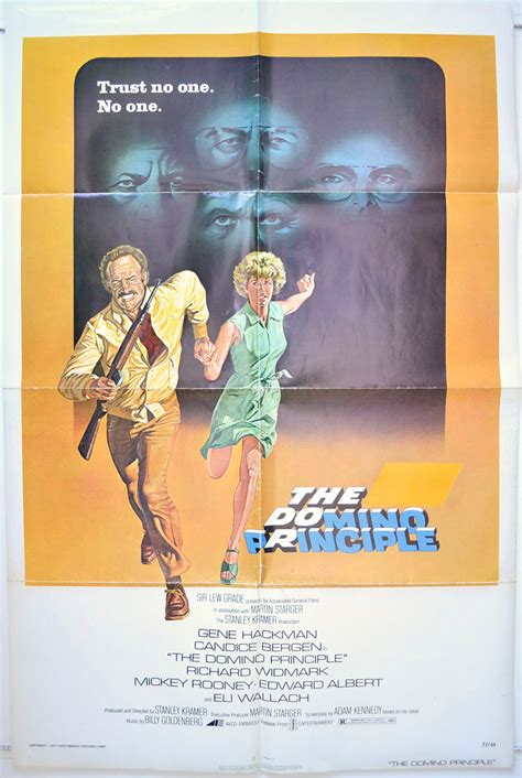 “The Domino Principle” (a.k.a. The Domino Killings) Original One Sheet ...