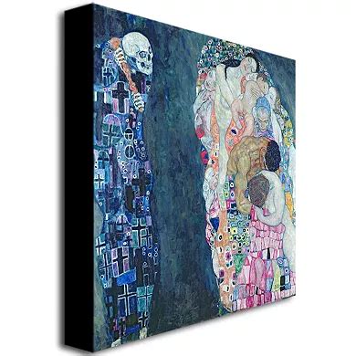 Trademark Fine Art ''Death and Life'' Canvas Wall Art