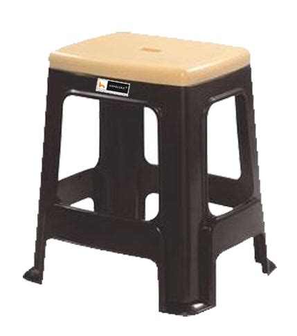Nilkamal Plastic Stool STL23 Duo Color – HOMEGENIC