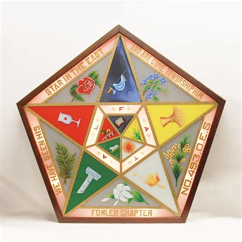 Rare Vintage 1930s Order of the Eastern Star Light-Up Masonic Lodge ...