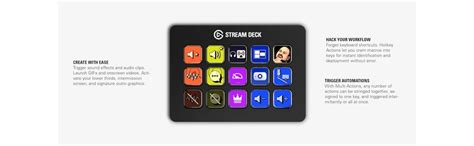 Elgato Stream Deck MK2 CN - Tactile Control Interface, 15 Customizable ...