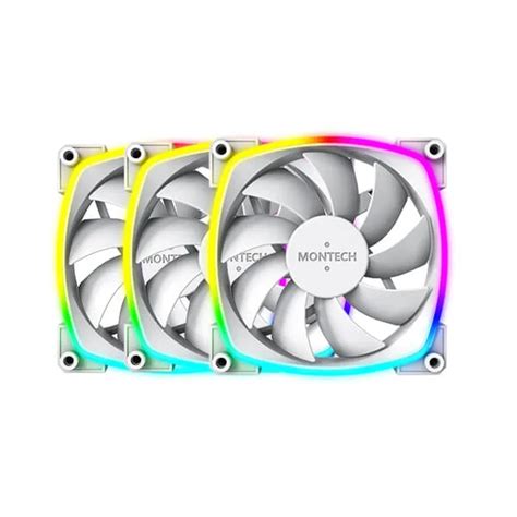 Buy MONTECH AX120 PWM 120mm ARGB Cabinet Fan (Triple Pack) | Elitehubs ...