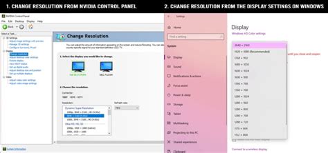 Image result for NVIDIA Control Panel Change Resolution