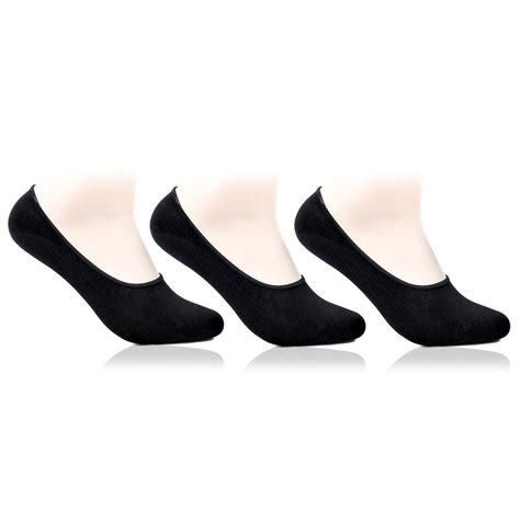 Men Cotton Loafer (No Show) Socks- Pack of 3 – BONJOUR