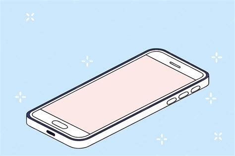 Modern smartphone mockup with blank screen for app ui ux design ...