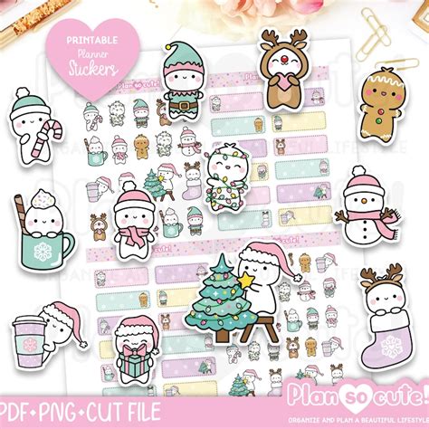 Buy Christmas Stickers Online In India - Etsy India