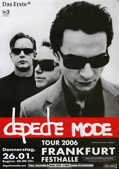 Depeche Mode - The Angel , Frankfurt 2006 - Konzertplakat, 55,00