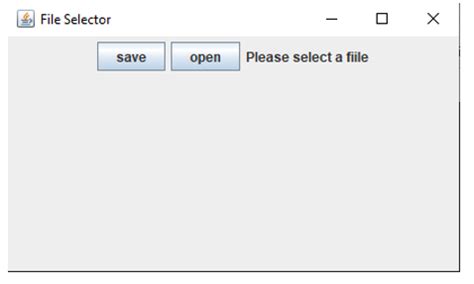 Java File Open Chooser 的图像结果
