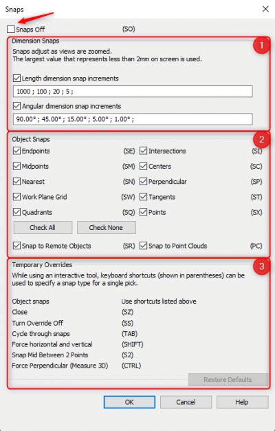 Image result for Snap Object Revit Not Active