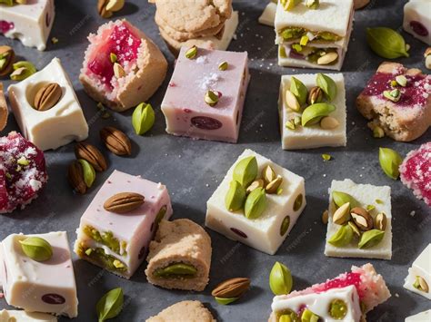 Premium AI Image | Sweet Temptations Middle Eastern Sweets