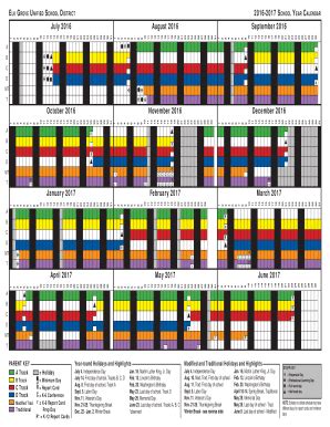 Egusd Calendar - Fill Online, Printable, Fillable, Blank | pdfFiller