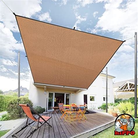 Sun Shade Sail Hardware Kit, Tiberham Heavy Duty Anti-Rust Rectangle ...