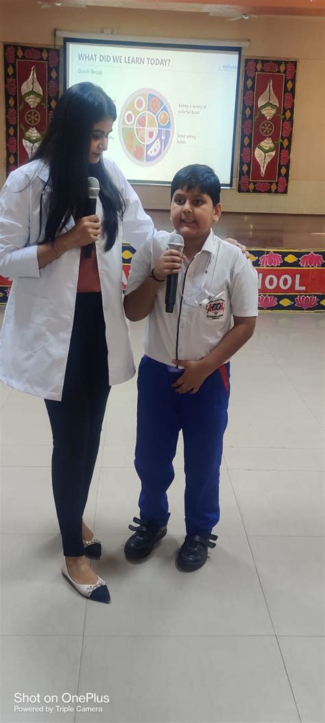Nutrition Workshop at JP International School Building Healthy Habits ...