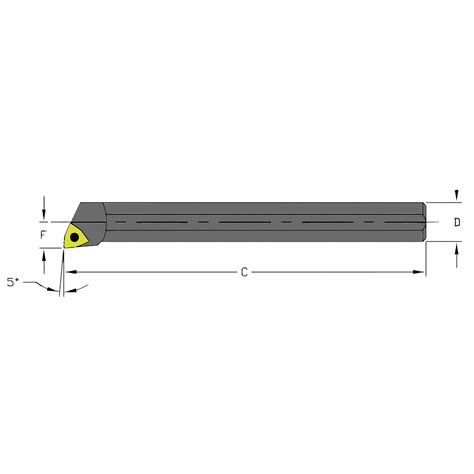 ULTRA-DEX USA, WCMT Insert, Trigon, Indexable Boring Bar - 33NJ38|957 ...