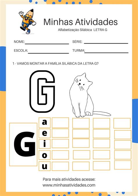 Pequeno Texto Com A Letra G - FDPLEARN