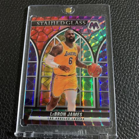 Yahoo!オークション - 【激レア 】LeBron James 2021-22 Panini Mosaic...