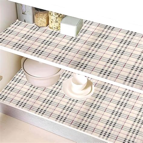 Kuber Industries (10 Mtr) Anti Slip Kitchen Shelf Sheets - Waterproof ...