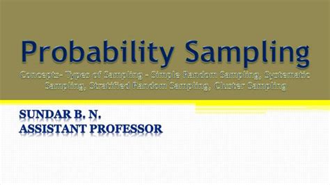 Image result for Example of a Probability Sampling