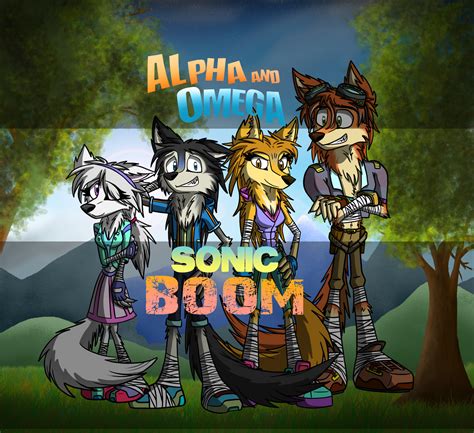 ArtStation - The Artwork of Alpha and Omega in the style of Sonic BOOM