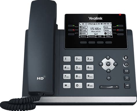 Yealink T42U 6-Line Gigabit IP Phone - SIP-T42U