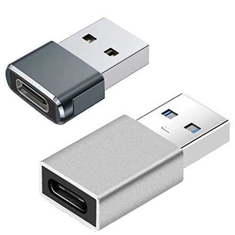 TROXXON Type C to USB A Connector for Charging, Data Transfer Adapter ...