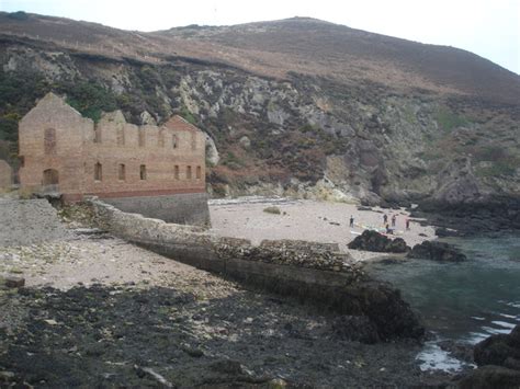 Porth Wen Brickworks, Wales: The ruins of the old factory creates a ...