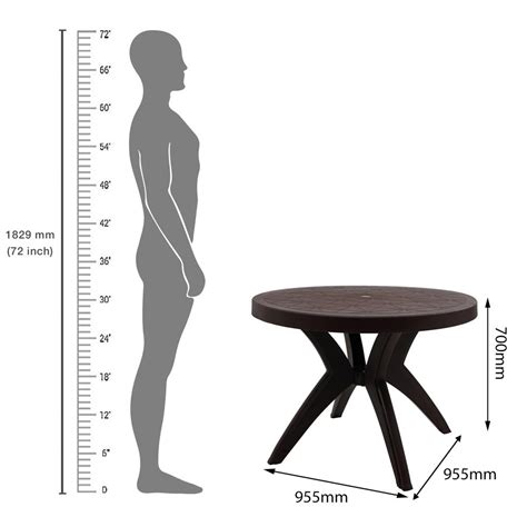 Supreme Marcus Plastic Dining Table – Supreme Furniture