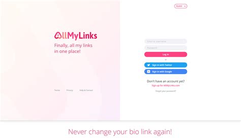 無料で使えるプロフィールサイト作成サービス『AllMyLinks(オールマイリンクス)』｜おっさんの下剋上