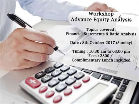 Workshop on Financial Statements & Ratio Analysis, Finsieger Pvt Ltd ...