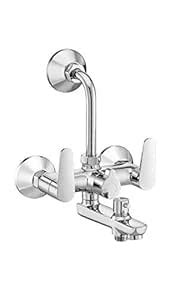 Asian Paints Bathsense Altius Wall Mixer with Hand Shower, Over Head ...