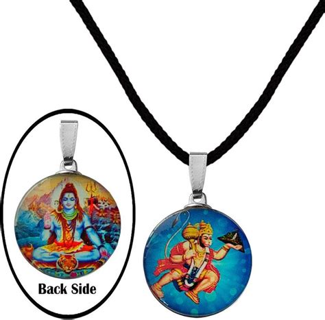 Shiv Jagdamba Religious Jewellery Lord Hanuman Om And Lord Shiva ...