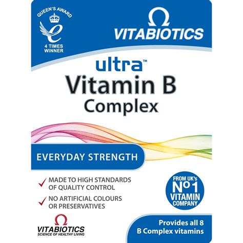 Buy Vitabiotics Ultra B-Complex, 60 s Online at desertcartINDIA