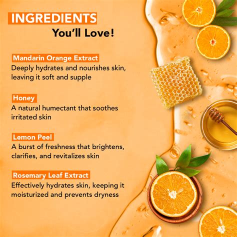 Mandarin Orange & Honey Body Wash, 245ml – Botanic Hearth