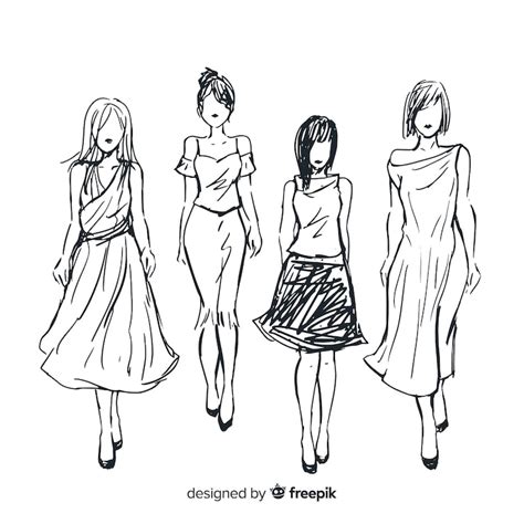 Fashion outline Images - Free Download on Freepik